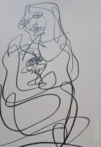 [2024] Untitled, Graphite on paper, Size Unknown